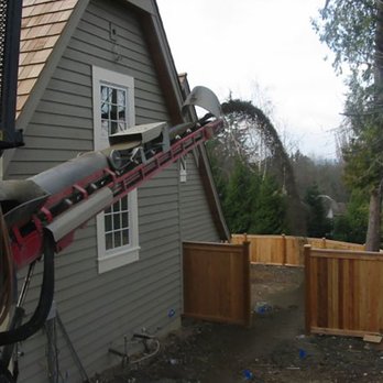 Hydroseeding & Bark Blowers - a view of the back of a house - Landscaping Near Me - Orting, Washington