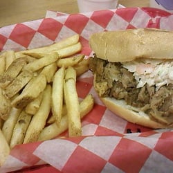 Malbon Bros - Boss Hog Sandwich combo.