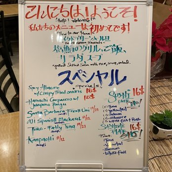 Hayatobi Sushi - Their specials list 1/14/2022 - Sushi Bars Near Me - San Gabriel, California Hayatobi Sushi - Their specials list 1/14/2022 - Sushi Bars Near Me - San Gabriel, California