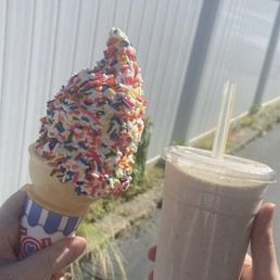 Vanilla Soft Serve Ice Cream
