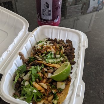 El Gallo Negro - Two steak tacos and a hibiscus margarita - Mexican Near Me - Windsor, California El Gallo Negro - Two steak tacos and a hibiscus margarita - Mexican Near Me - Windsor, California