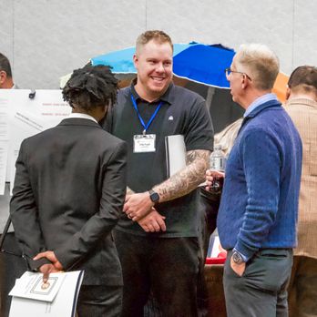 Goodwin Recruiting - Recruiting Partners Prince and Michael at the 2026 Summit with Founder Eric Goodwin - Employment Agencies Near Me - Exeter, New Hampshire