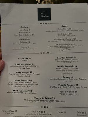 Menu photo 7 Casa Thirteen New York, NY