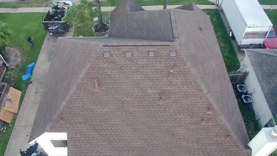 Slide of American Roofing Team