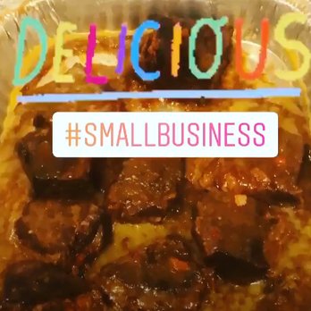 Purple Carrot Bread - Half tray of short ribs with roasted vegetable drippings. - Cafes Near Me - Lowell, Massachusetts