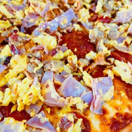 Breakfast Pizzas