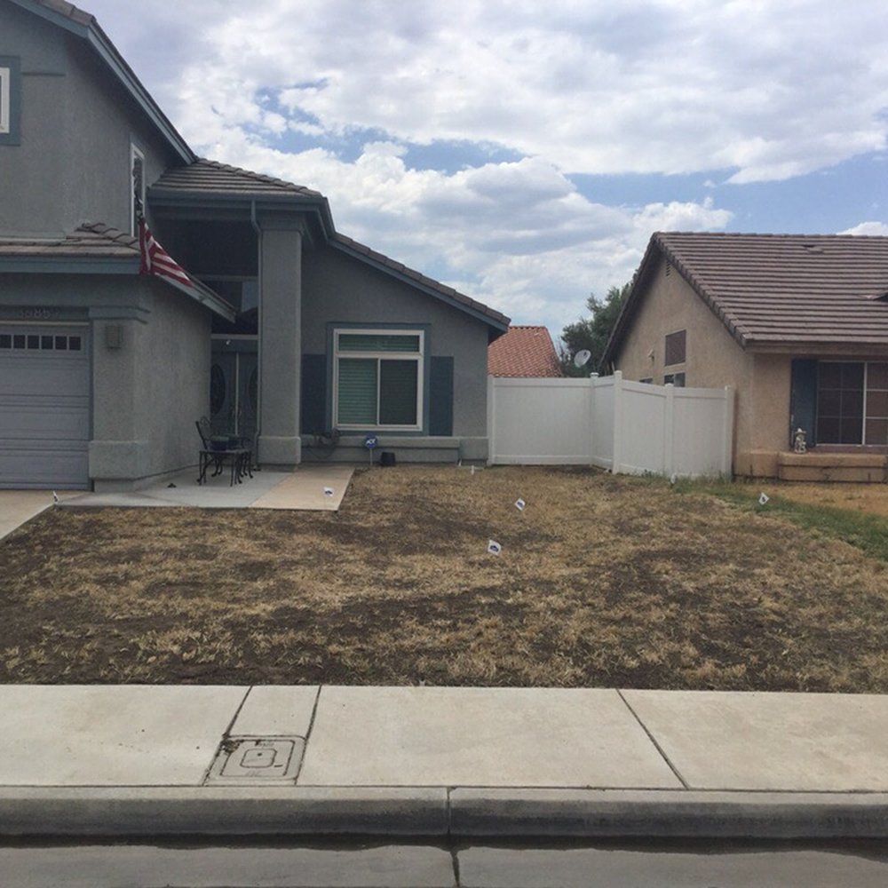 Greenbee Landscape - Before - Landscaping Near Me - Palmdale, California