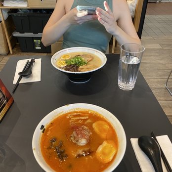 Sansotei Ramen - Tomato ramen with shiitake - Ramen Near Me - Ottawa, Ontario