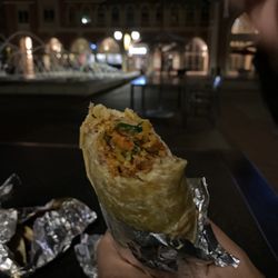 Tacos Listo - Burrito with al pastor and cheese