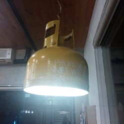 Wicked Dogs - LPG tanks repurposed into lights? Cool.