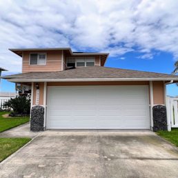 New garage door & opener New garage door & opener