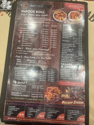 Menu photo 2 Crafty Crab Largo Upper Marlboro, MD