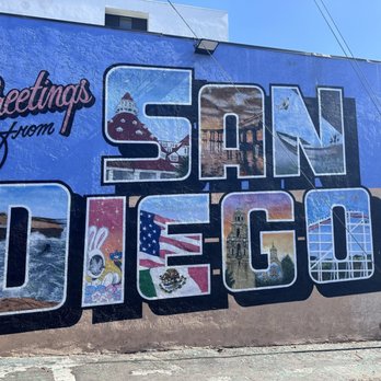 ‘Drop-through’ Mural - Public Art Near Me - San Diego, California ‘Drop-through’ Mural - Public Art Near Me - San Diego, California
