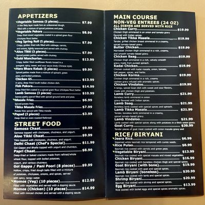 Menu photo 2 India Palace Norwalk, CA