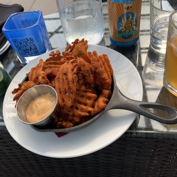 The J Parker - Sweet potato fries - New American Near Me - Chicago, Illinois The J Parker - Sweet potato fries - New American Near Me - Chicago, Illinois