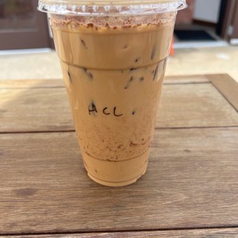 Achilles Coffee Solana Beach - Honey Cinnamon Latte A++ - Coffee & Tea Near Me - Solana Beach, California