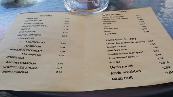 Menu photo 2 Café Blauwe Toren Antwerp, VAN Menu photo 2 Café Blauwe Toren Antwerp, VAN
