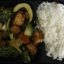 Tofu and veggies Tofu and veggies