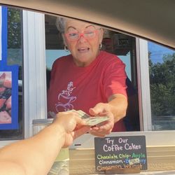 BrewHaHa - The nice lady who helped us