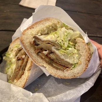 Dimo's Italian Specialties - Ceasar sandwich with eggplant instead of chicken - Sandwiches Near Me - Portland, Oregon