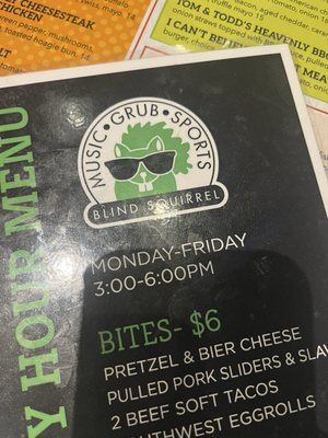 Menu photo 1 Blind Squirrel Florence, KY Menu photo 1 Blind Squirrel Florence, KY