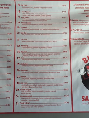 Menu photo 6 Bite Me Sandwiches San Francisco, CA