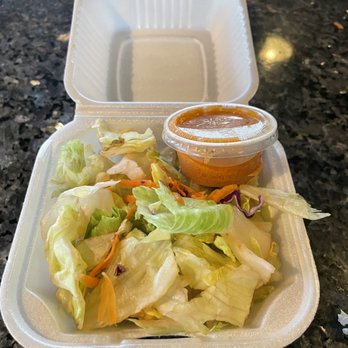Teppan Steak House - Salad. Dressing is so delicious! - Steakhouses Near Me - Oxnard, California