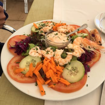 Porto de Cascais - Restauração e Bebidas - Shrimp salad, however was told by waiter shrimp was not from here... - Restaurants Near Me - Cascais, 11 Porto de Cascais - Restauração e Bebidas - Shrimp salad, however was told by waiter shrimp was not from here... - Restaurants Near Me - Cascais, 11