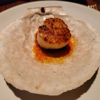 Saison - Scallop with house-made XO sauce. - New American Near Me - San Francisco, California Saison - Scallop with house-made XO sauce. - New American Near Me - San Francisco, California