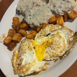 Tavern on First - Biscuits and sausage gravy