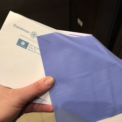 Alan T Goodman, DDS MS LLC - Souvenir dental dam...great sense of humour in the whole office!