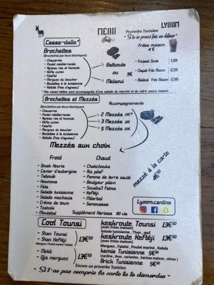 Menu photo 1 Lyoom Cantine Paris, 01 Menu photo 1 Lyoom Cantine Paris, 01