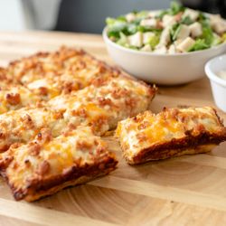 New Orleans Pizza - Bacon Cheddar Garlic Loaf