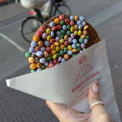 Rene's Croissants - @endoedibles on Instagram 07/04/25 Stroopwafel with Chocolate and Candy