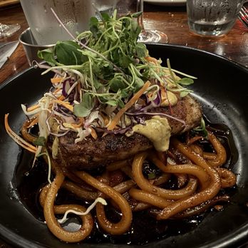 The Tavern Kitchen & Bar - Halibut with udon - New American Near Me - St. Louis, Missouri The Tavern Kitchen & Bar - Halibut with udon - New American Near Me - St. Louis, Missouri
