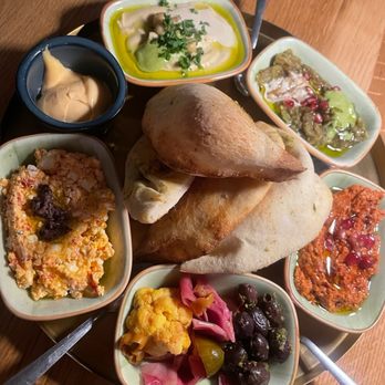 Darna Mediterranean Eatery - Appetizer Sampler - Mediterranean Near Me - Plano, Texas