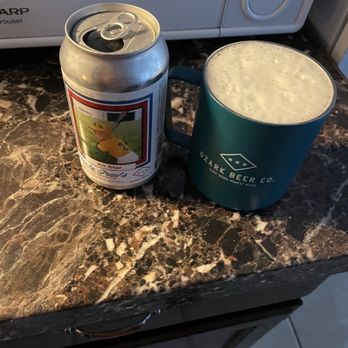 Ozark Beer Company - Uncle Trav's hazy IPA with MIR cup sold at the brewery - Breweries Near Me - Rogers, Arkansas Ozark Beer Company - Uncle Trav's hazy IPA with MIR cup sold at the brewery - Breweries Near Me - Rogers, Arkansas