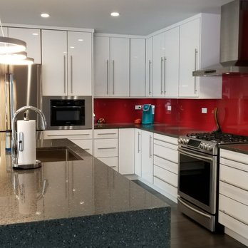 Quartz Countertops With Waterfall Edge Yelp
