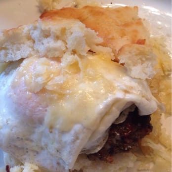 Jacob's Pickles - Sausage, egg and cheese biscuit. So good and filling! Whatever you do, order something with a biscuit! - Comfort Food Near Me - New York, New York Jacob's Pickles - Sausage, egg and cheese biscuit. So good and filling! Whatever you do, order something with a biscuit! - Comfort Food Near Me - New York, New York