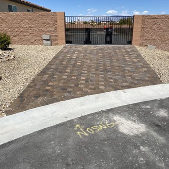 Land Design - Paver Driveway - Landscape Architects or Designers Near Me