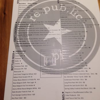 Republic Pi - Beer, cocktails, a bottle of leonetti perhaps. - Pizza Near Me - Spokane, Washington Republic Pi - Beer, cocktails, a bottle of leonetti perhaps. - Pizza Near Me - Spokane, Washington