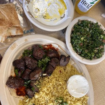 Kabab 2 Go - Beef Kabab Plate , Lamb Kabab Plate - Mediterranean Near Me - Charlotte, North Carolina