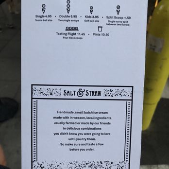 Salt & Straw - Prices - Ice Cream & Frozen Yogurt Near Me - Seattle, Washington Salt & Straw - Prices - Ice Cream & Frozen Yogurt Near Me - Seattle, Washington