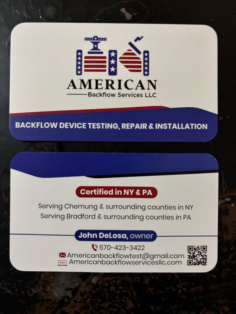 Slide of American Backflow Services