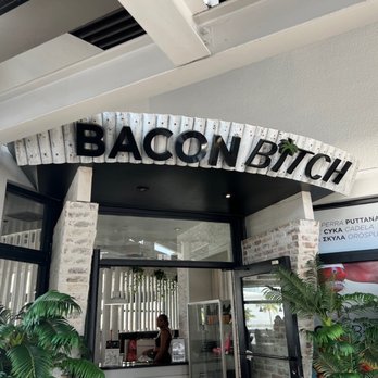 Bacon Bitch - Signage - Breakfast & Brunch Near Me - Miami, Florida Bacon Bitch - Signage - Breakfast & Brunch Near Me - Miami, Florida