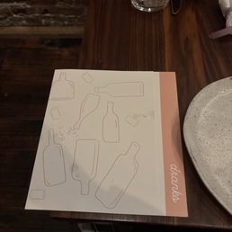 Drinks menu! Drinks menu!