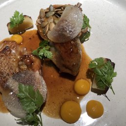 Partridge starter for the 3 course menu Partridge starter for the 3 course menu