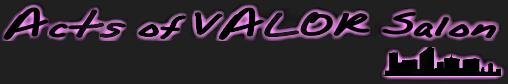 Acts of Valor Salon Logo