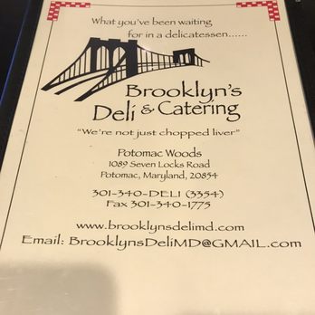 Brooklyn's Deli - Hours - Delis Near Me - Potomac, Maryland