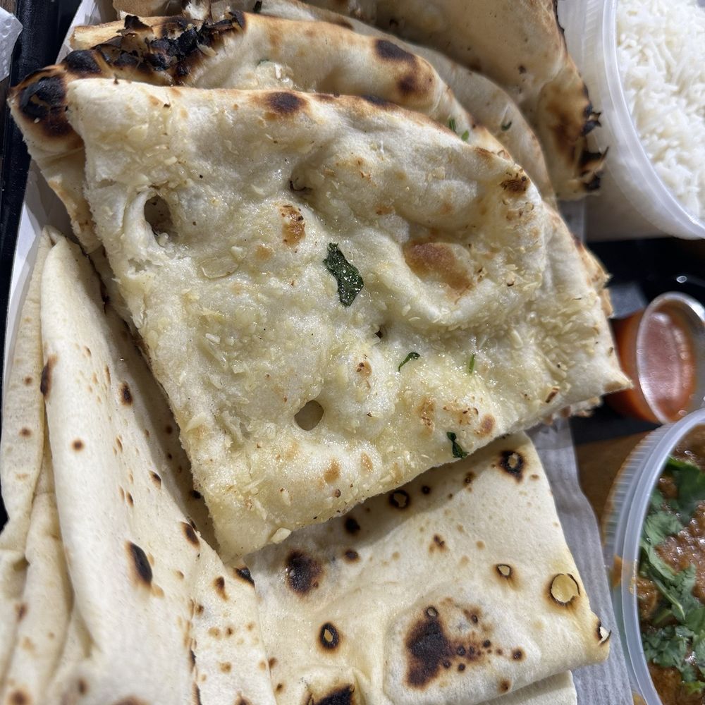 Desi District - Garlic Naan - Indian Near Me - Pineville, North Carolina